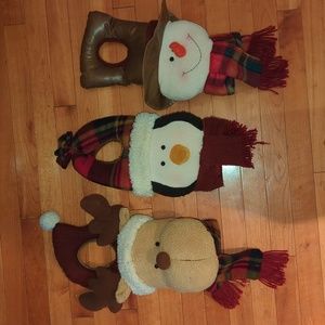 🎄 Christmas Door Hangers 🚪⛄(set of 3)